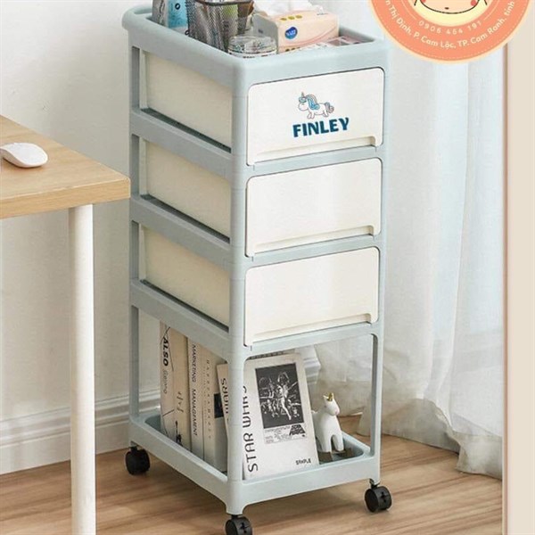 Kệ nhựa 4 tầng Finley đa năng