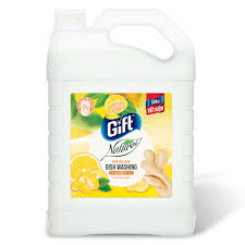 Nước rửa chén Gift Gừng can 3,8kg