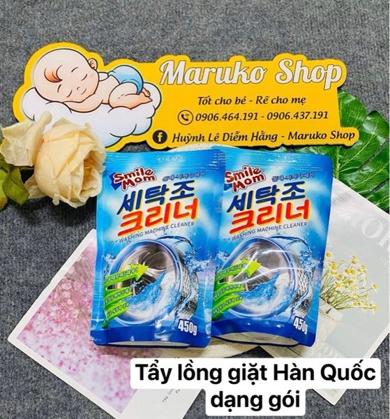 Tẩy lồng giặt Hàn Quốc dạng bột