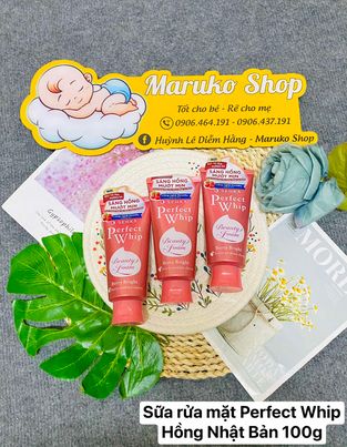 Sữa rửa mặt Perfecrt Whip Collagen Nhật Bản 120g
