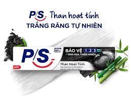 Kem đánh răng P/S than hoạt tính 230g