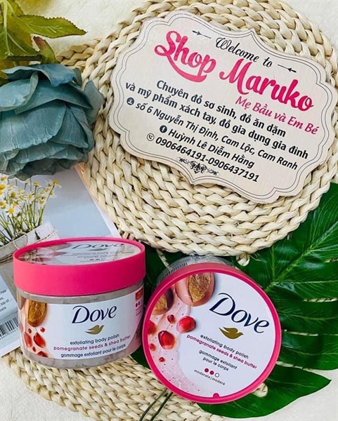 Tẩy tế bào chết Body Dove Mỹ 298g