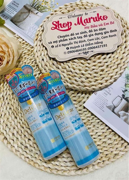 Tẩy tế bào chết Det Clear Nhật Bản 180ml