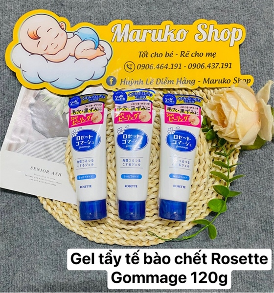 Tẩy tế bào chết Rosette Gommage 120g