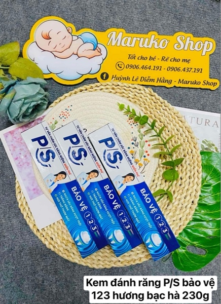 Kem đánh răng P/S hương bạc hà 230g