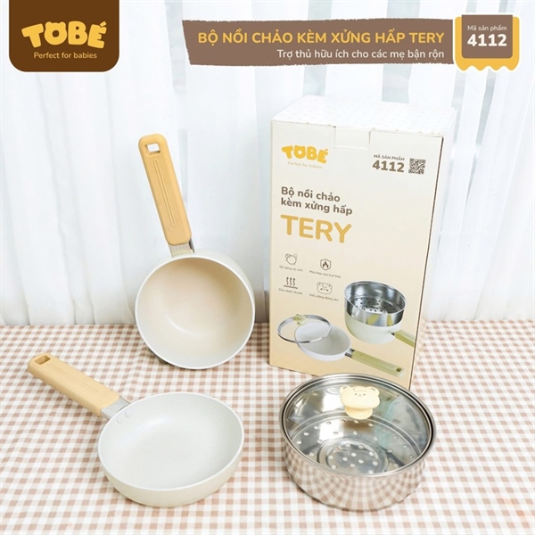 06 bịch Mamogom tặng 01 Bộ nồi chảo Tery