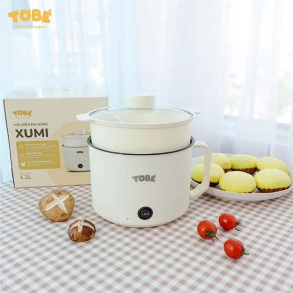 02 bịch Mamogom tặng 01 Nồi điện đa năng Xumi