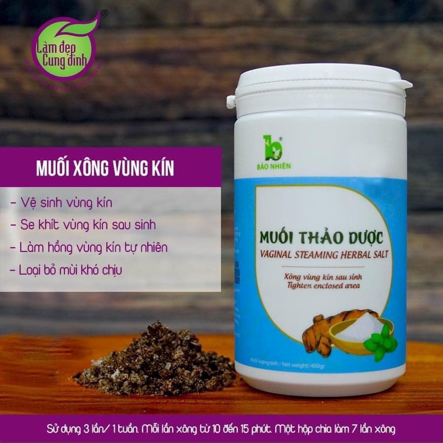 Muối xông vùng kín Bảo Nhiên