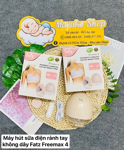 Máy hút sữa khg dây Fatz Freemax 4 (1bên)