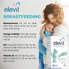 Vitamin Elevit Úc cho mẹ sau sinh 60v