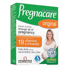 19 Vitamin cho bà bầu Pregnacare Original 90v