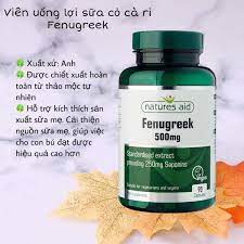 Viên lợi sữa cỏ cà ri Fenugreek 90 viên