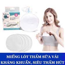 Miếng lót thấm sữa giặt được 8 cai