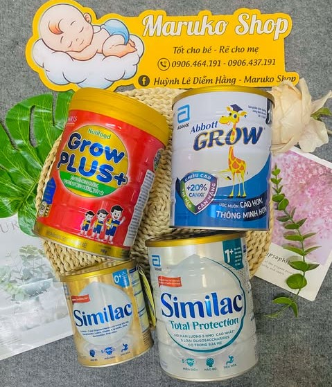 SIMILAC + ABBOT GROW + GROWPLUS